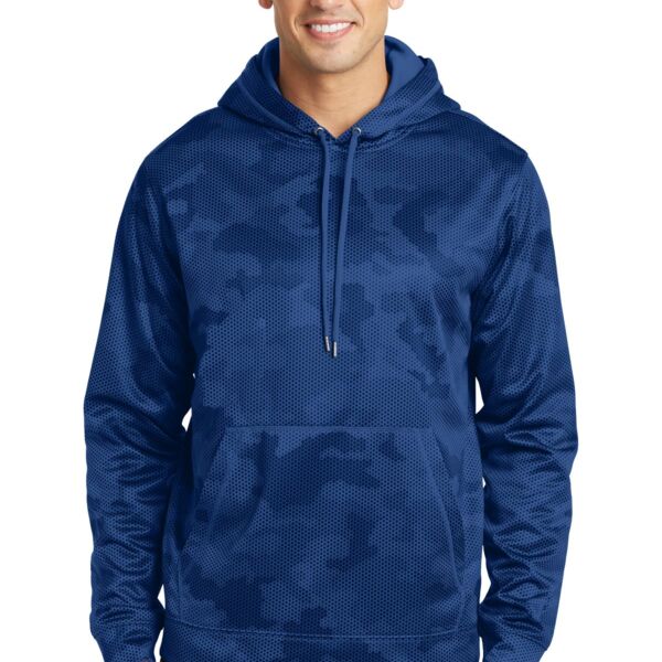 Sport Wick &#174; CamoHex Fleece Hooded Pullover Thumbnail