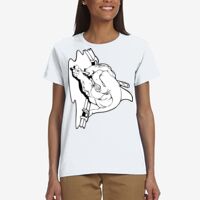Ladies' Ultra Cotton® 6 oz. T-Shirt Thumbnail
