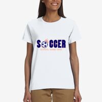 Ladies' Ultra Cotton® 6 oz. T-Shirt Thumbnail